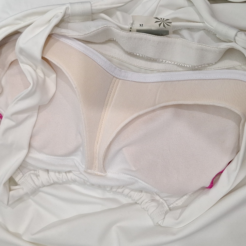 ATHLETA White Athletic Dress with Built in Bra - Picture 6 of 11
